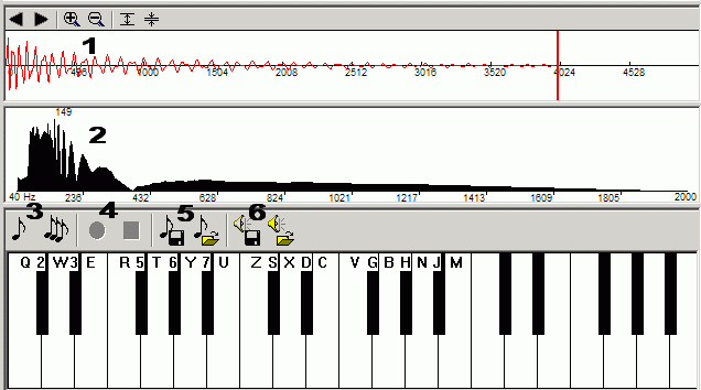 piano interface